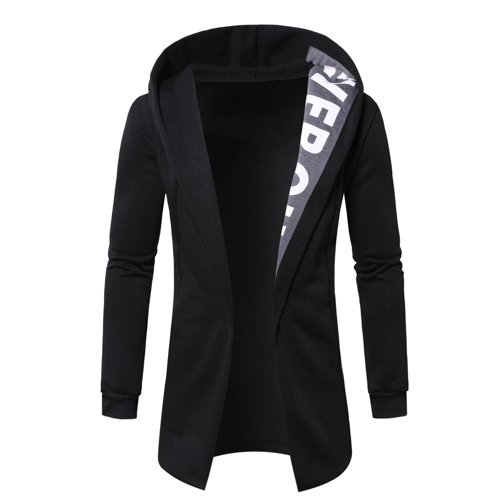 Suéter de talla grande con diseño de letras empalmadas - Image 5