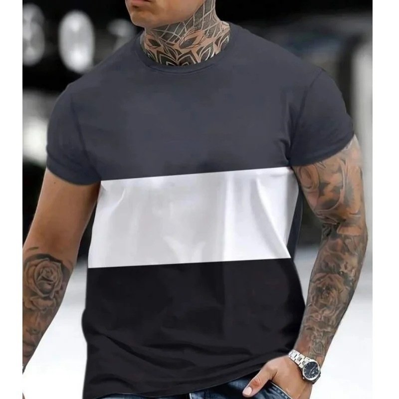 Camiseta deportiva para hombre con estampado 3D - Image 5