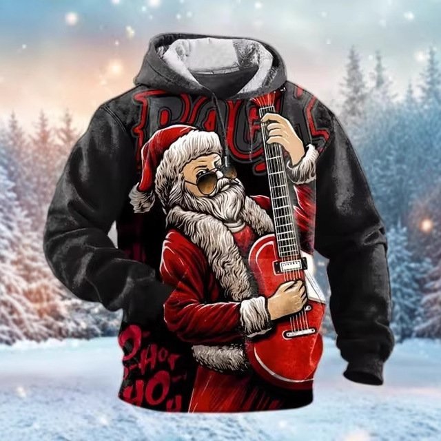 Nueva sudadera con capucha con impresión digital 3D de moda