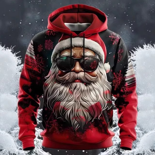 Nueva sudadera con capucha con impresión digital 3D de moda - Image 10